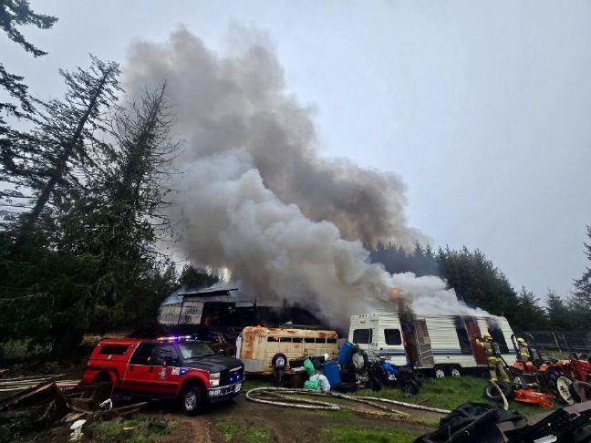 Fundraiser launched after four horses died in Estacada barn fire